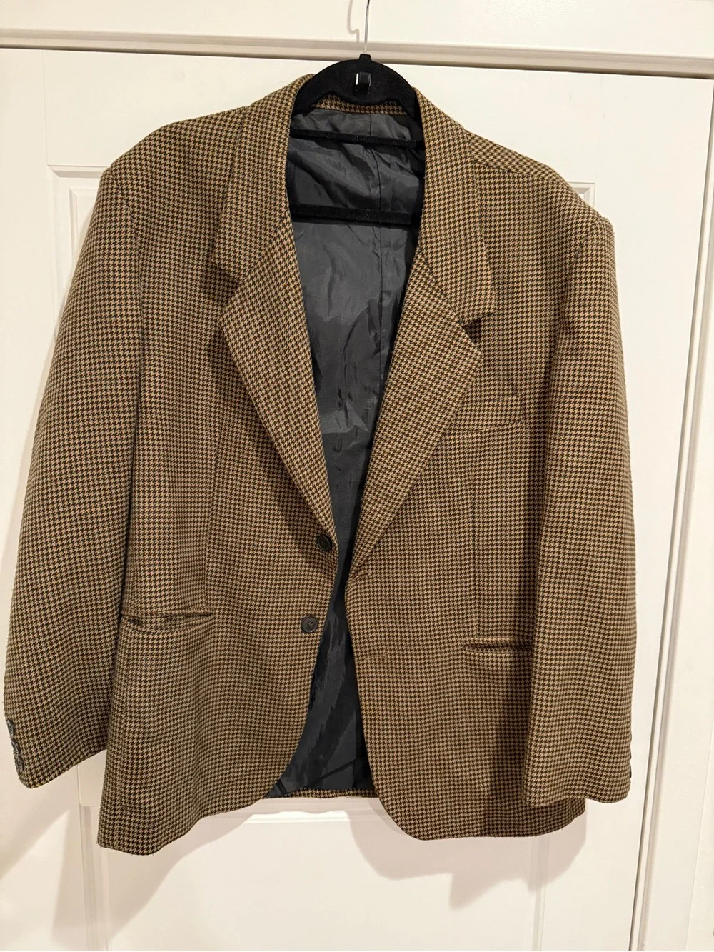 Vintage Millibar Houndstooth Italian Blazer M/50